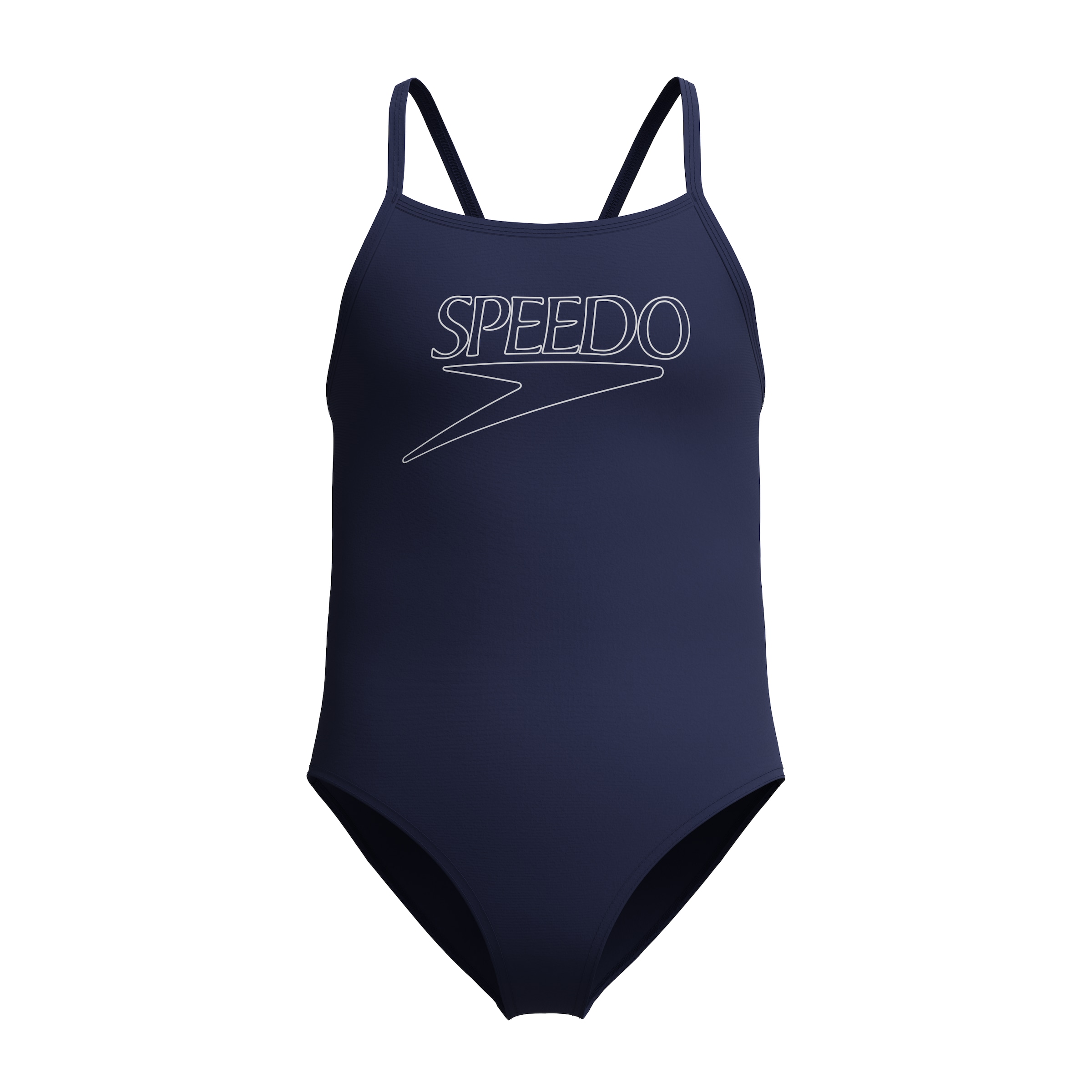 SPEEDO Athletic Swimwear in Blue: front