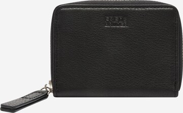 FREDsBRUDER Wallet 'Nugget' in Black: front