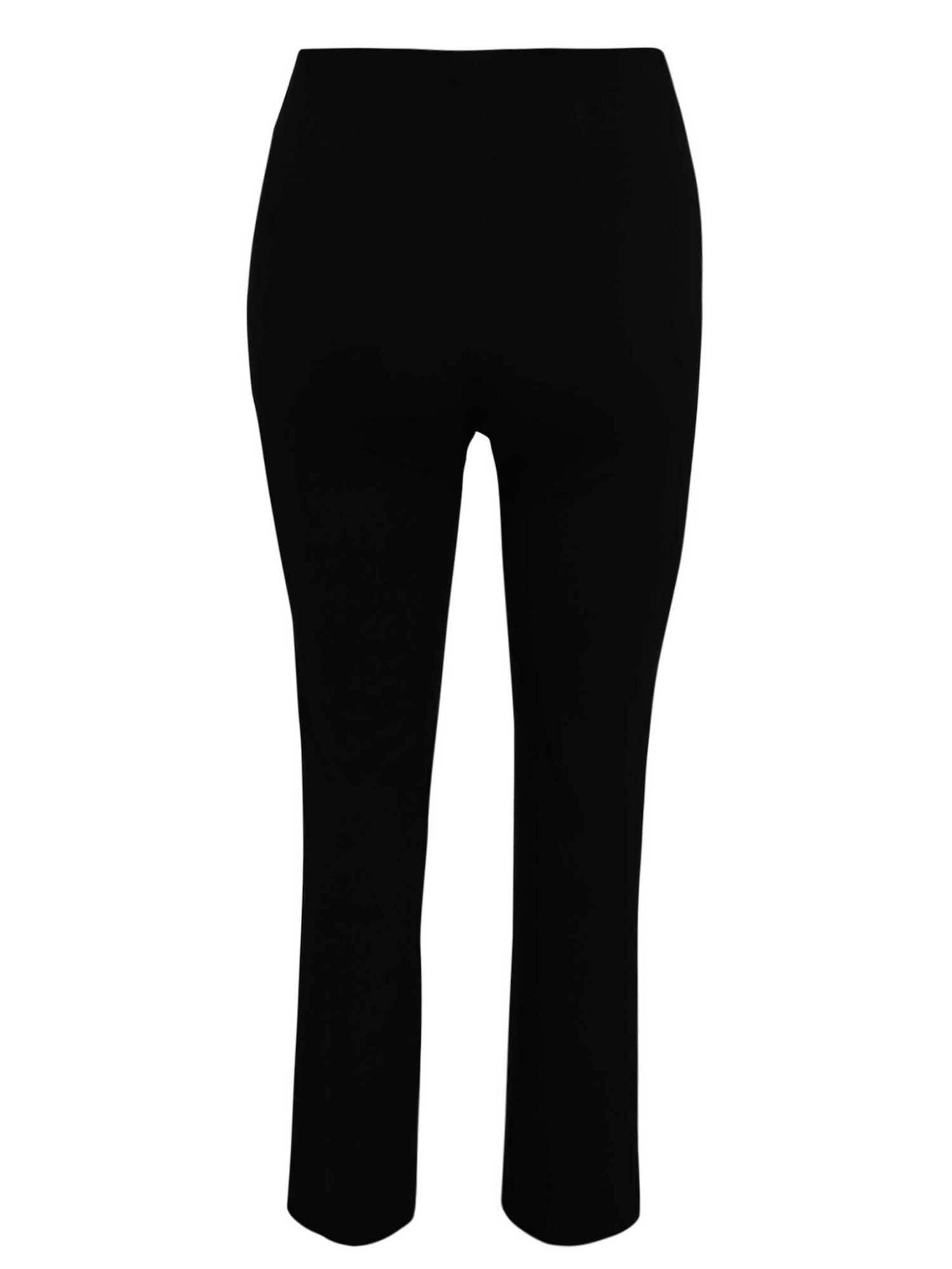 YOEK Regular Broek in Zwart: voorkant