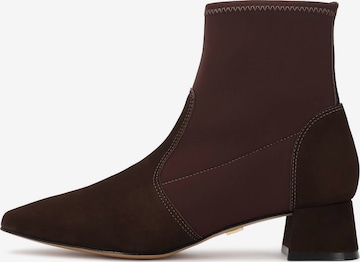 Kazar Ankle Boots in Braun: Vorderseite