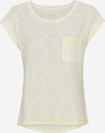 CAMEL ACTIVE T-Shirt in Yellow: front
