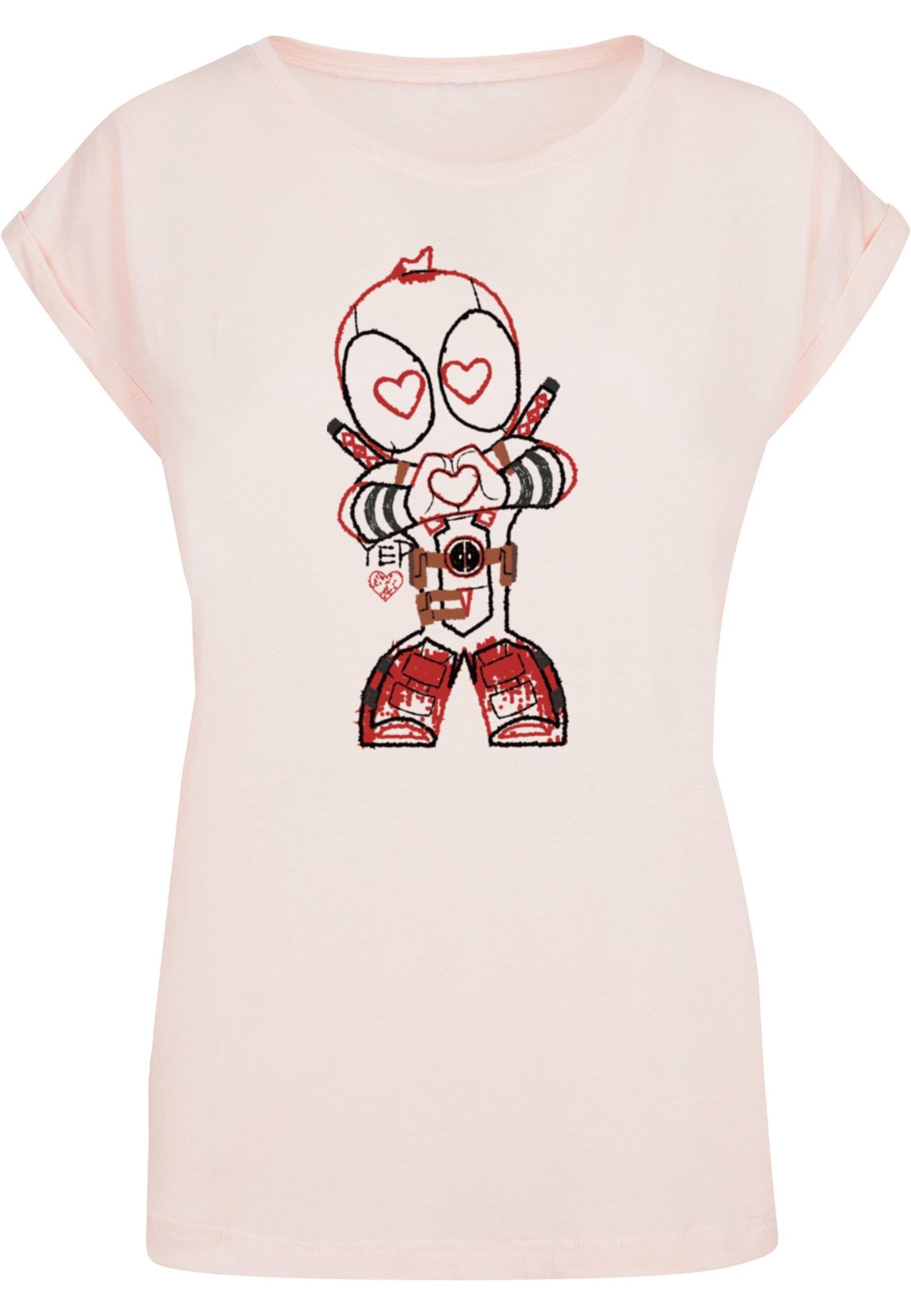 T-shirt ' Love Beam' ABSOLUTE CULT en rose : devant
