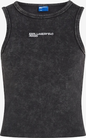 KARL LAGERFELD JEANSTop - crna boja: prednji dio