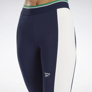 Skinny Leggings di Reebok in blu