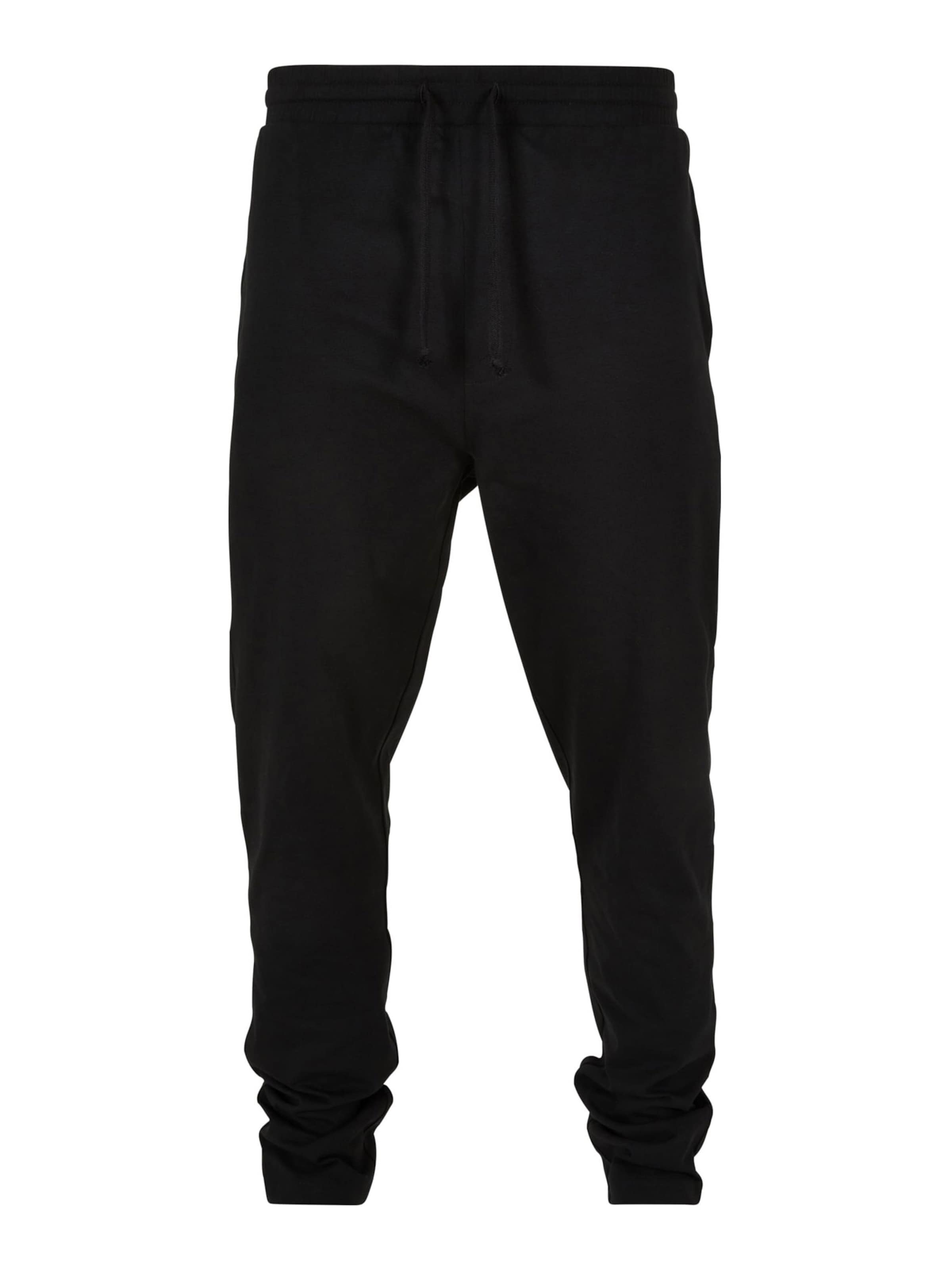 Regular Pantalon Urban Classics en noir : devant
