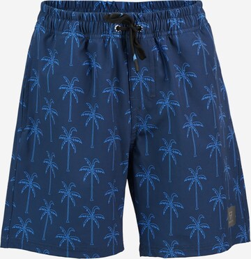 BRUNOTTI Regular Board Shorts in Blue: front