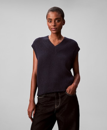 Calvin Klein Jeans Sweater in Blue: front