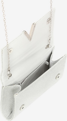 faina Clutch in Silber