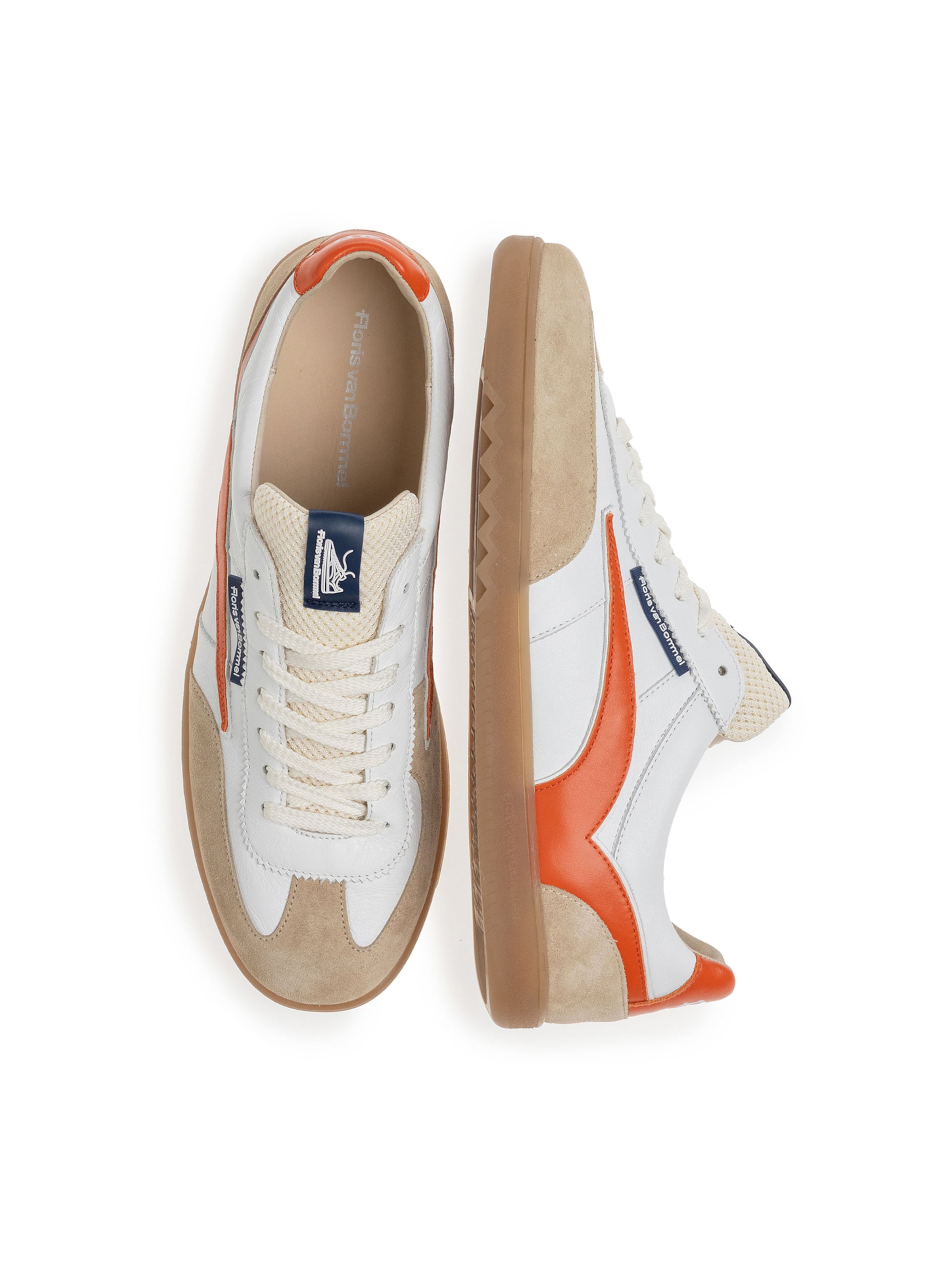 Sneaker bassa 'De Zaler 01' di Floris van Bommel in arancione