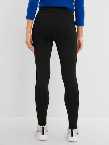 bonprix Skinny Legíny – černá