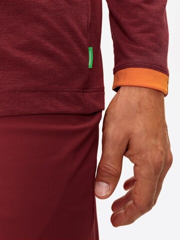 VAUDE Functioneel shirt 'Sveit II' in Rood