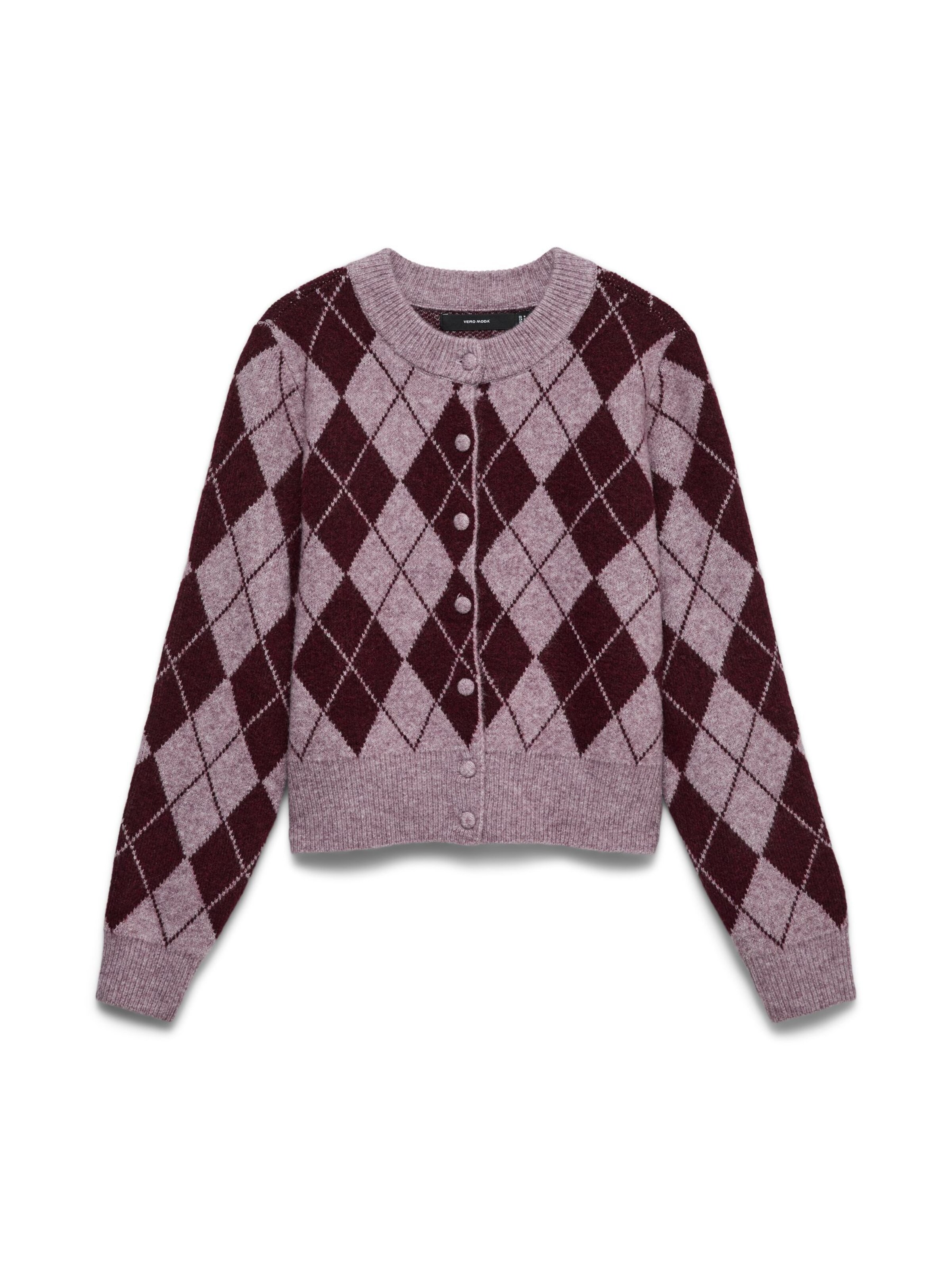 VERO MODA Knit cardigan in M in Crimson, Item view
