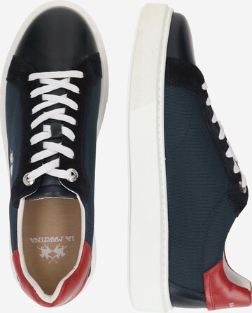 La Martina Sneaker in Blau