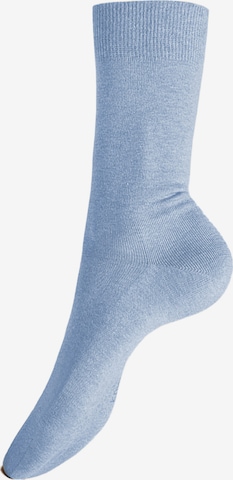 KUNERT Socken 'Liz' in Blau: Vorderseite
