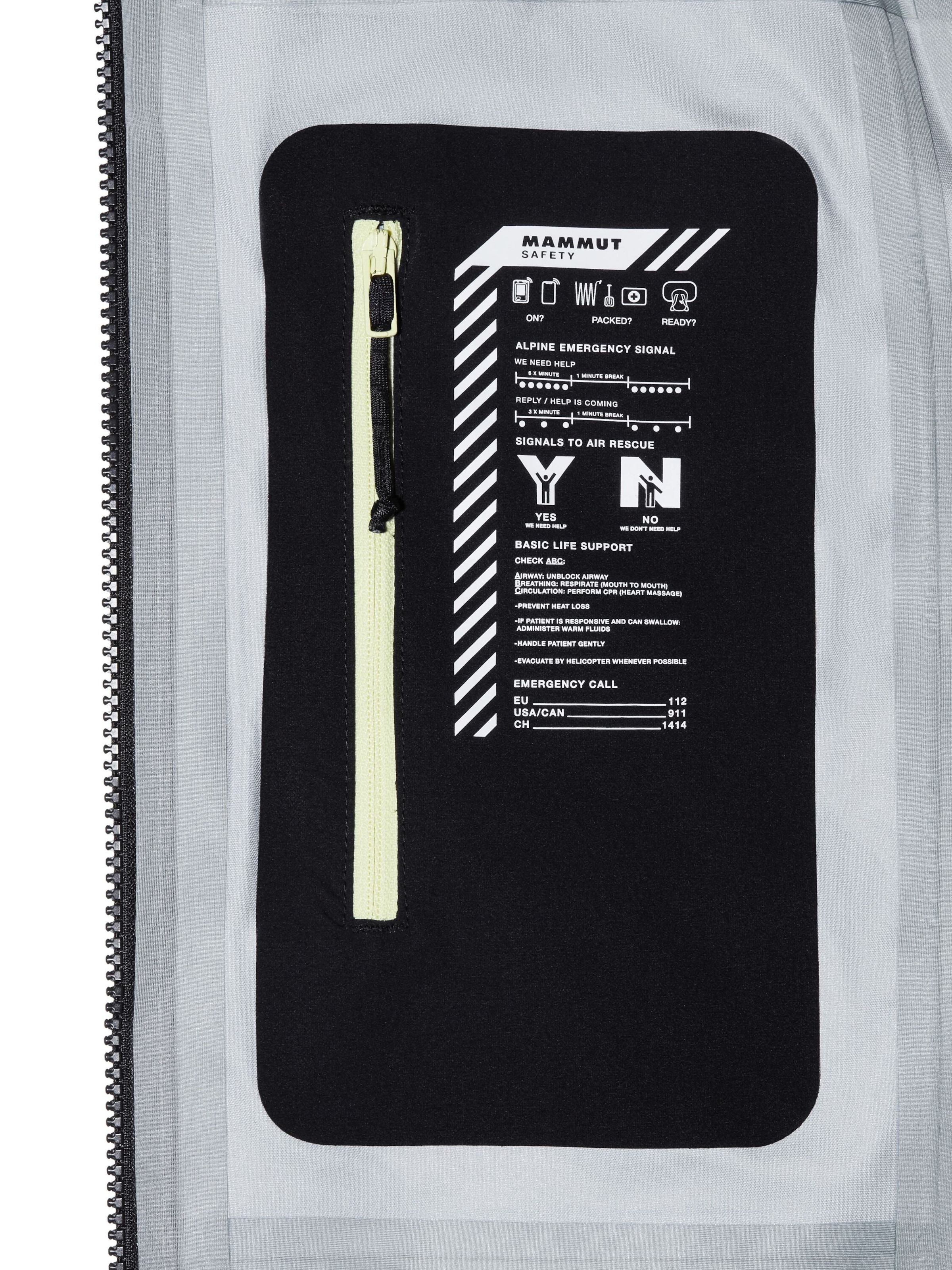 MAMMUT Outdoor Jacket 'Haldigrat' in Yellow