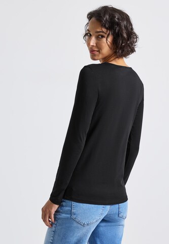 STREET ONE Shirt in Schwarz