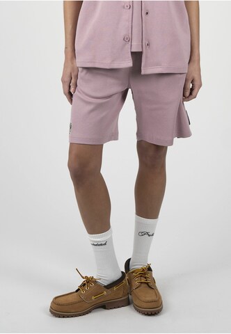 Wide Leg Pantalon 'Côte d’Azur' Prohibited en violet