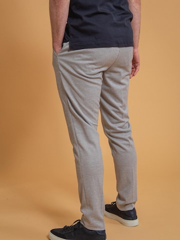 Suitable Slimfit Pantalon 'Das' in Grijs