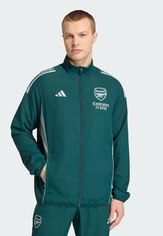Giacca funzionale ' FC Arsenal Tiro 25 Competition' di ADIDAS PERFORMANCE in verde: frontale