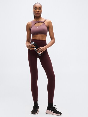 NIKE Μπουστάκι Αθλητικό σουτιέν 'One' σε λιλά