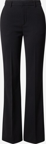 Lindex Regular Trousers with creases 'Fiona' in Black: front