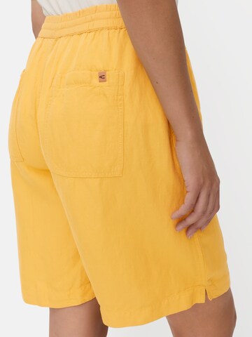 CAMEL ACTIVE Loosefit Bermuda Shorts mit Tunnelzug in Gelb