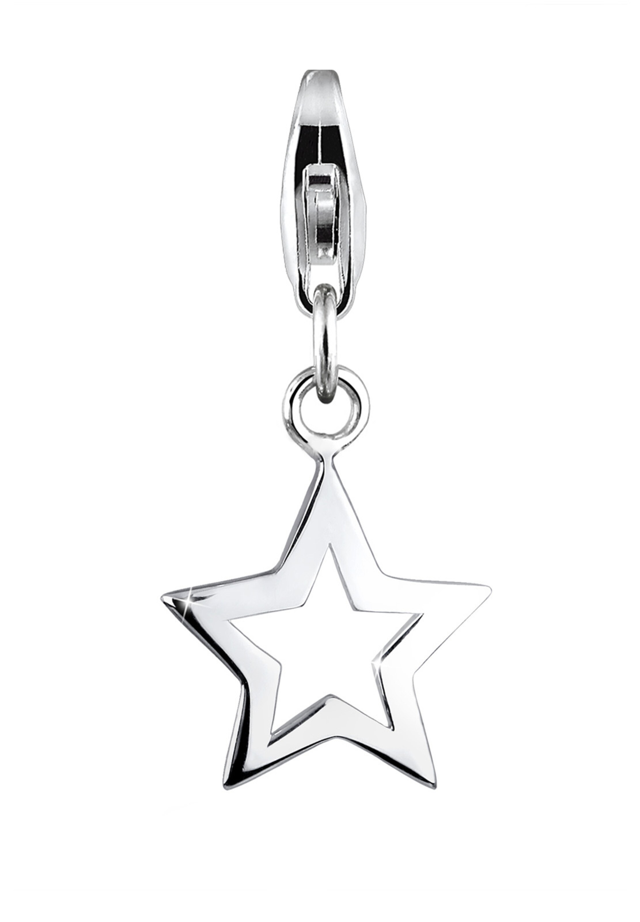Pendentif 'Sterne' ELLI en argent : devant