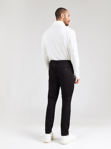 SELECTED HOMME Слим фит Панталон Chino 'SLHZ175-DANIEL' в черно: отзад