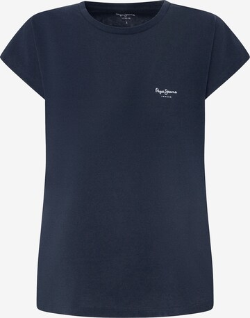 T-shirt 'LORY' Pepe Jeans en bleu : devant