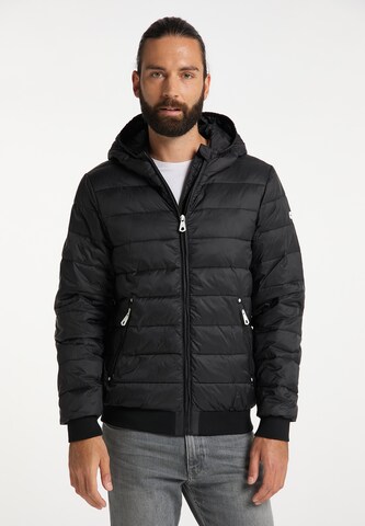 DreiMaster Maritim - Casaco de inverno em preto: frente