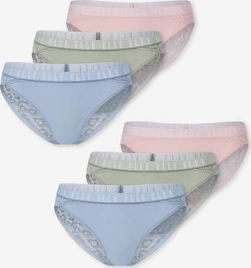 ELLE Slip ' ELLE LACE ' in Mixed colours: front