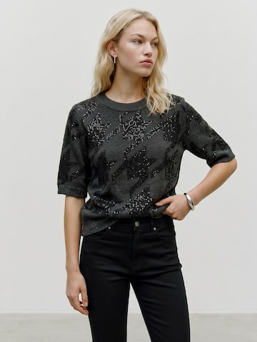 Pullover 'VMNEW ZUZU' di VERO MODA in grigio: frontale