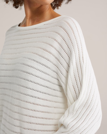 WE Fashion Sweter w kolorze biały