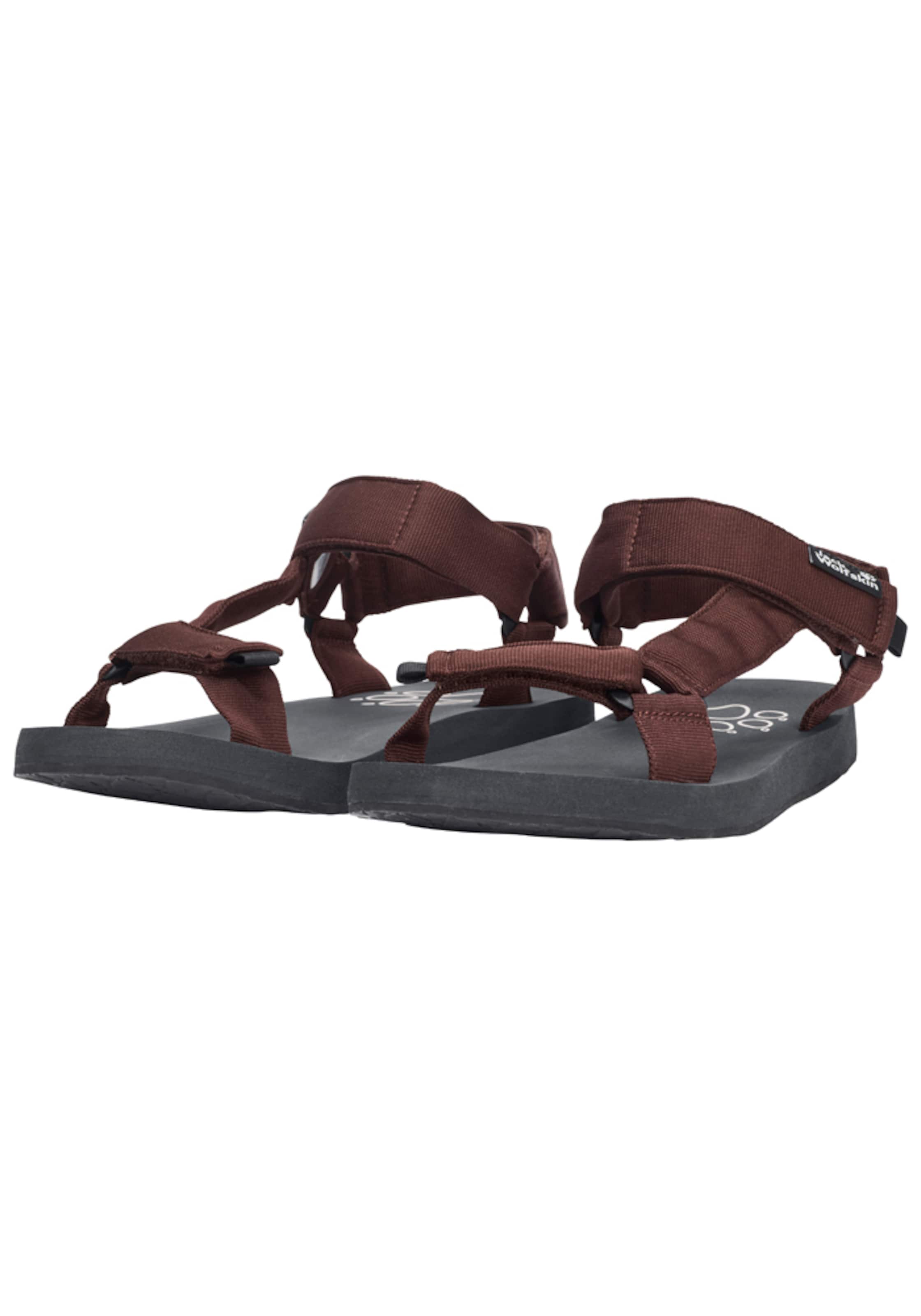 JACK WOLFSKIN Sandals in Red