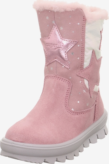 SUPERFIT Sniega apavi 'Flavia', krāsa - rožkrāsas / Sudrabs / pērļbalts, Preces skats