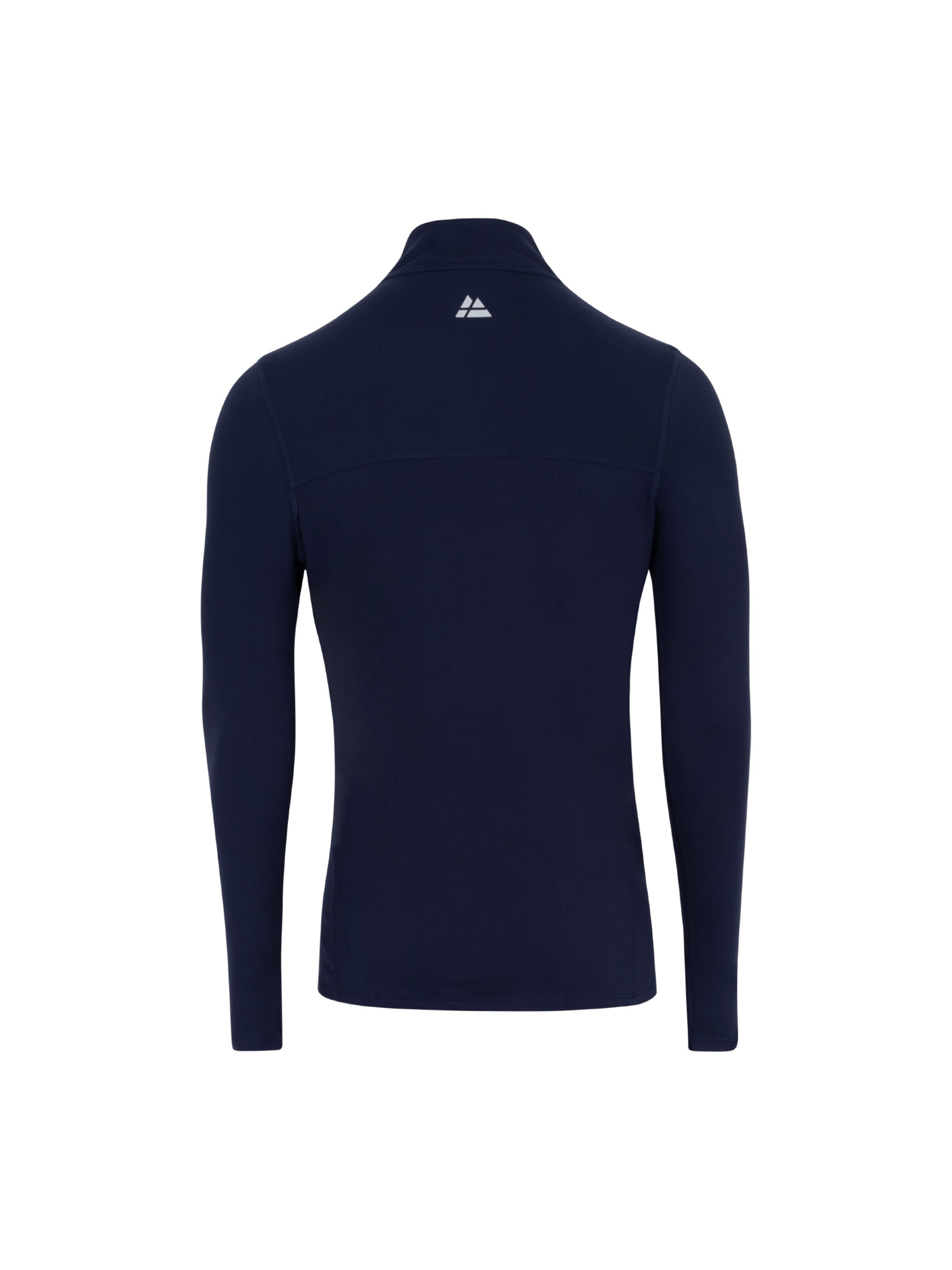 DANISH ENDURANCE Lamgarmshirt 'Half Zip' in Blau