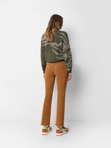 Scalpers Boot cut Jeans 'Luna' in Brown