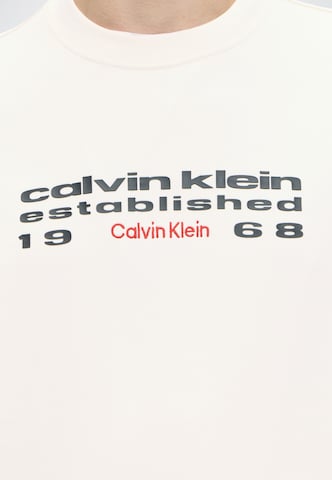 Calvin Klein Jeans Majica | bela barva
