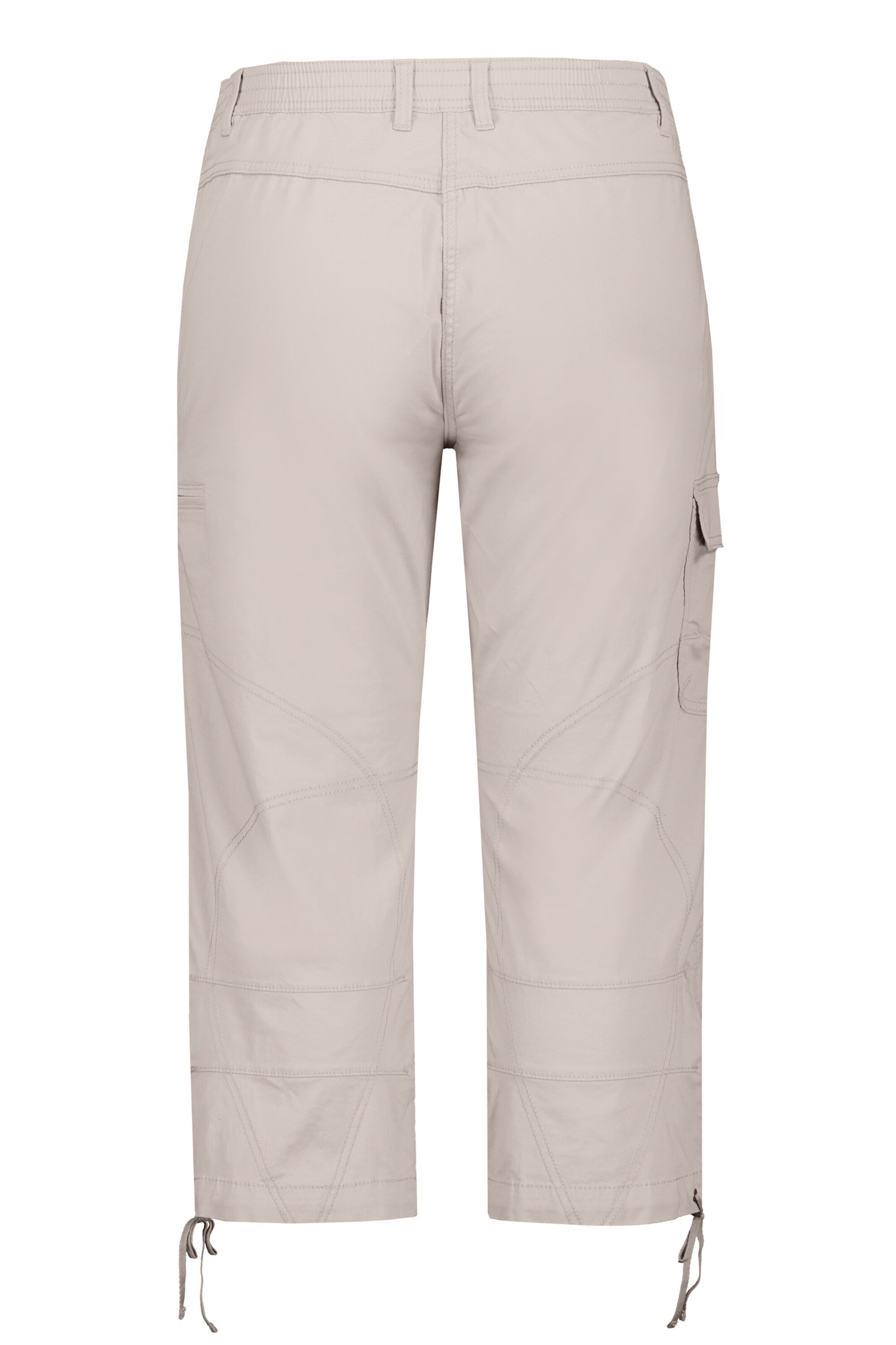 Ulla Popken Regular Cargobroek in Grijs