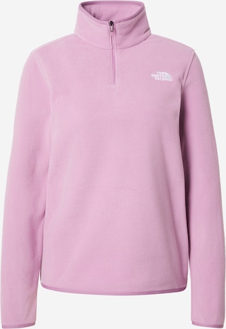 THE NORTH FACE Spordipullover 'GLACIER', värv lilla: eest vaates