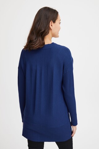 Fransa Strickjacke 'Visca' in Blau