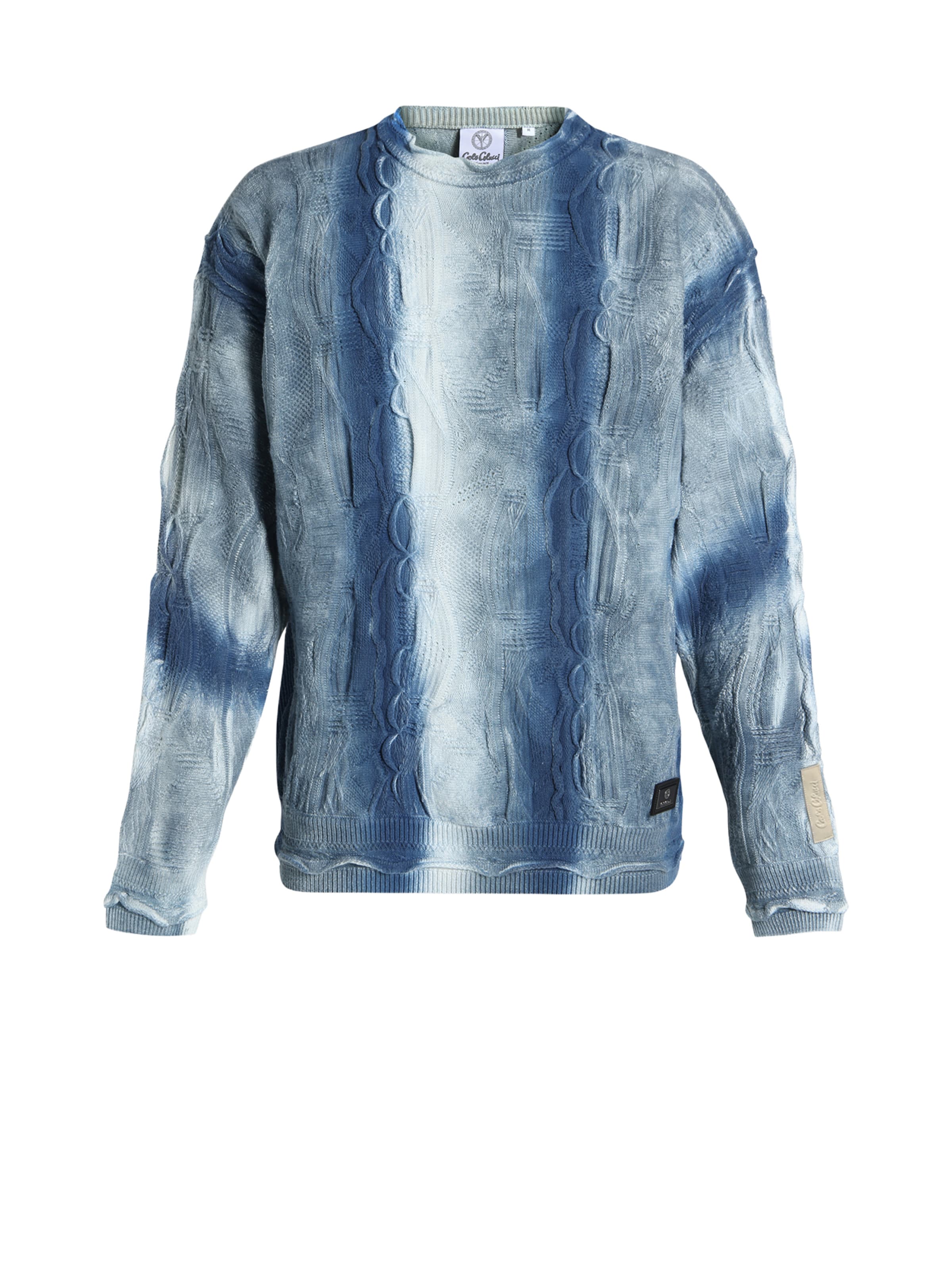 Carlo Colucci - Jersey en azul: frente