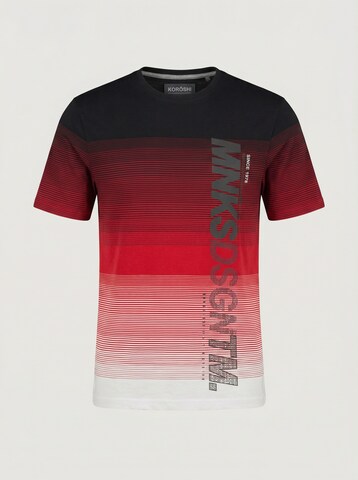 KOROSHI T-Shirt in Rot