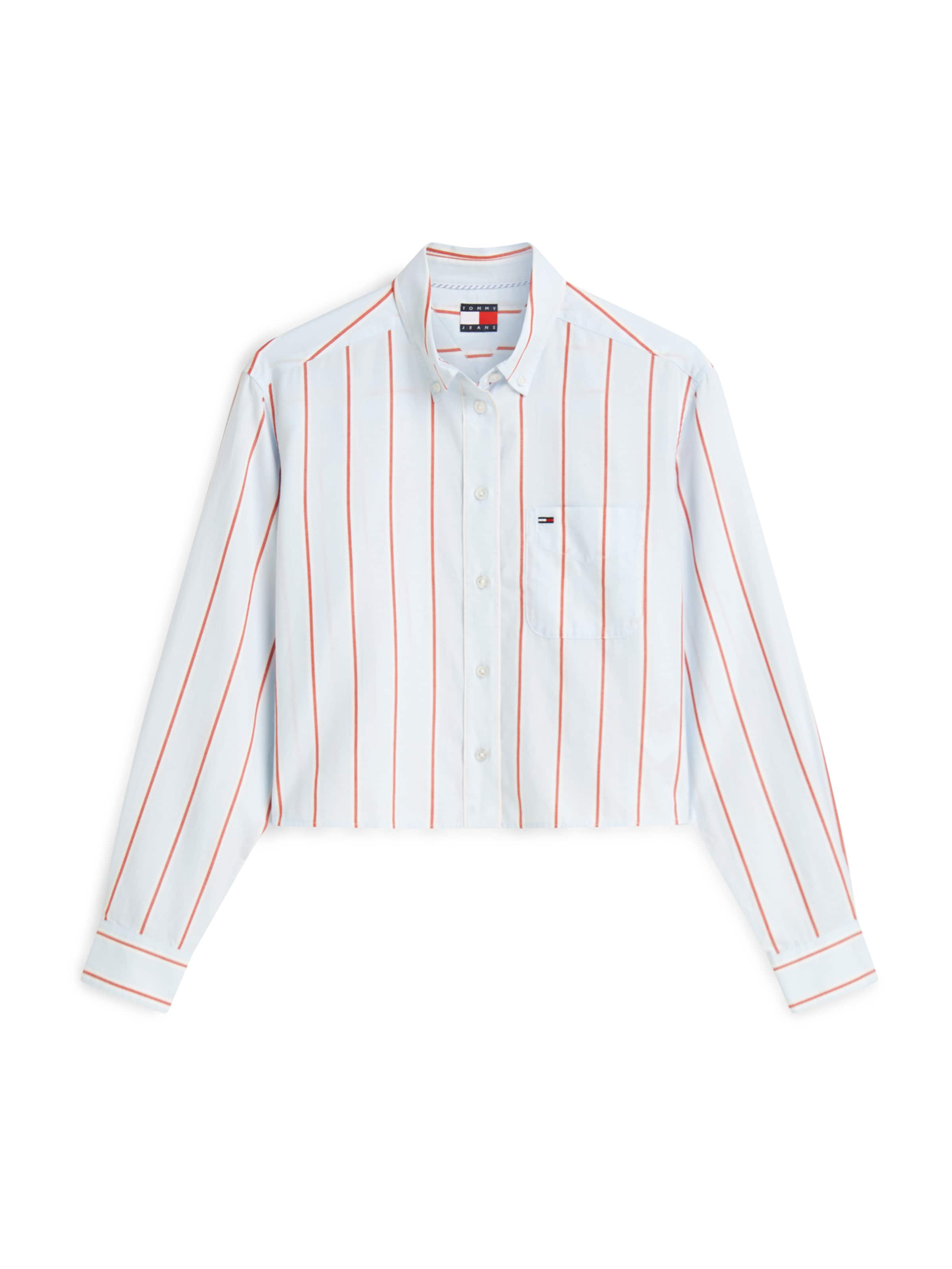 Tommy Jeans Блузка в Синий: спереди