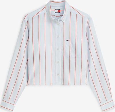 Palaidinė iš Tommy Jeans, spalva – pastelinė mėlyna / omarų spalva / balkšva, Prekių apžvalga