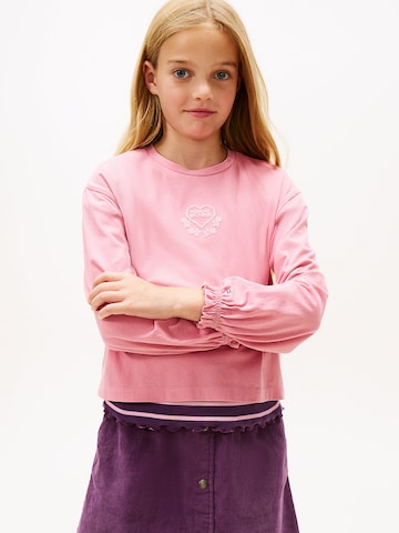 TOMMY HILFIGER Shirt in Roze: voorkant