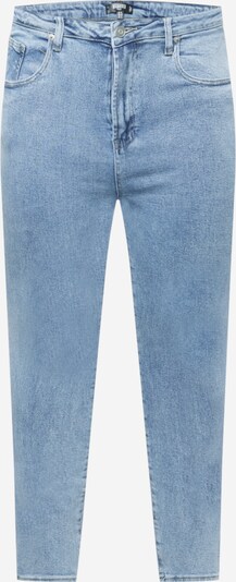 Jeans Missguided Plus pe denim albastru, Vizualizare produs