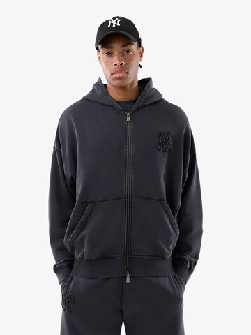 Giacca di felpa di NEW ERA in nero: frontale