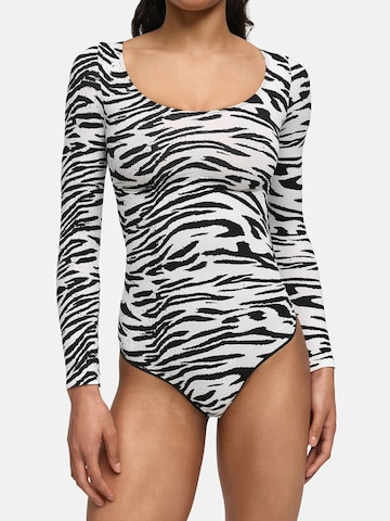 Body modelant 'Bodysuit Sculpting Shapewear Longsleeve mit String' cfab en blanc