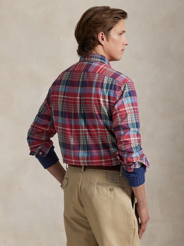 Fit confort Chemise Polo Ralph Lauren en rouge